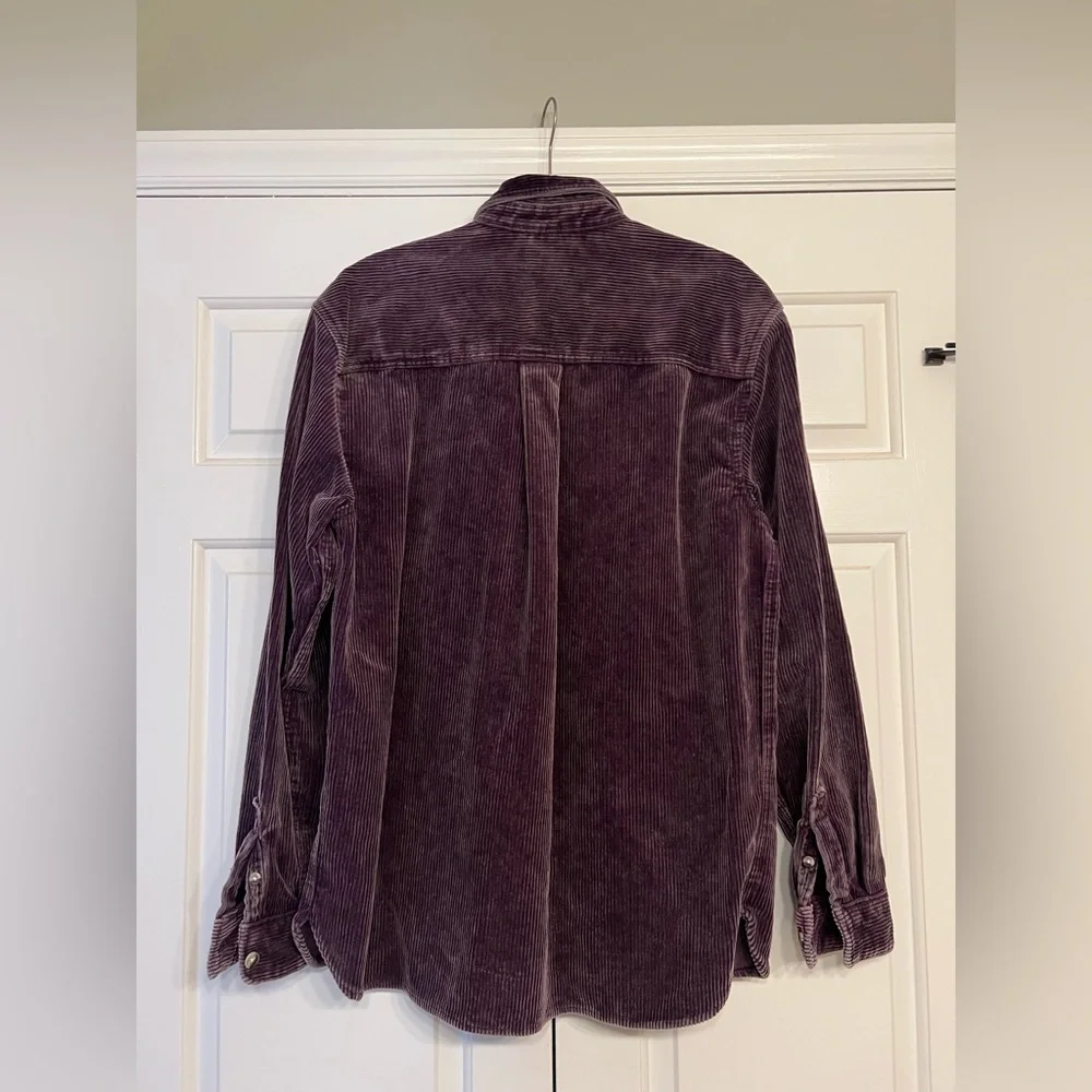 Urban Outfitters Men's Dark Purple Corduroy Shirt Jacket - Picture 4 of 5